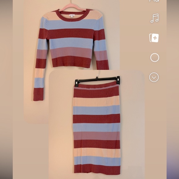 love, Fire Dresses & Skirts - Love, Fire 2-piece sweater set